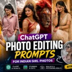 ChatGPT photo editing prompts for Indian girl AI portrait transformation
